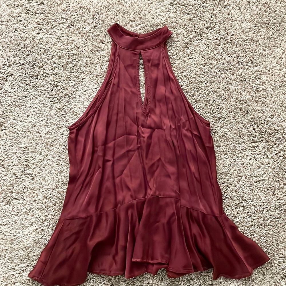 Maroon Tank Top